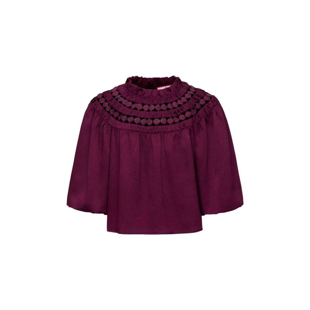 NEW MARY GEORGE women's sarah top in beetroot